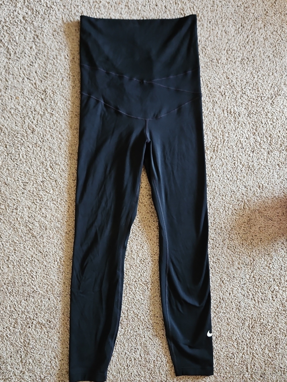 Maternity Nike Black Dri-FIT Performance Leggings